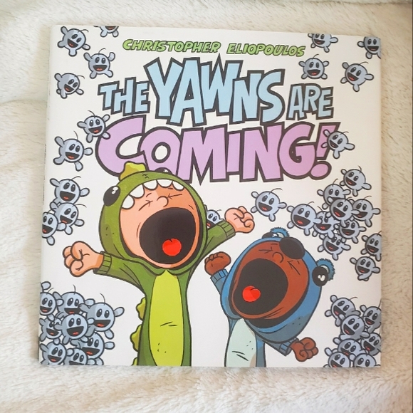 The Yawns Are Coming by Christopher Eliopoulos Children's Read A Loud Book - Picture 1 of 8